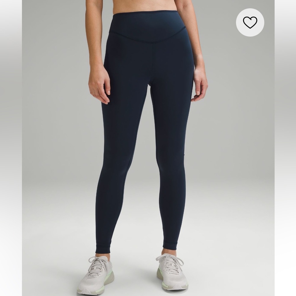 NWOT Lululemon Wunder Under Smoothcover High-rise Tight 28” True Navy